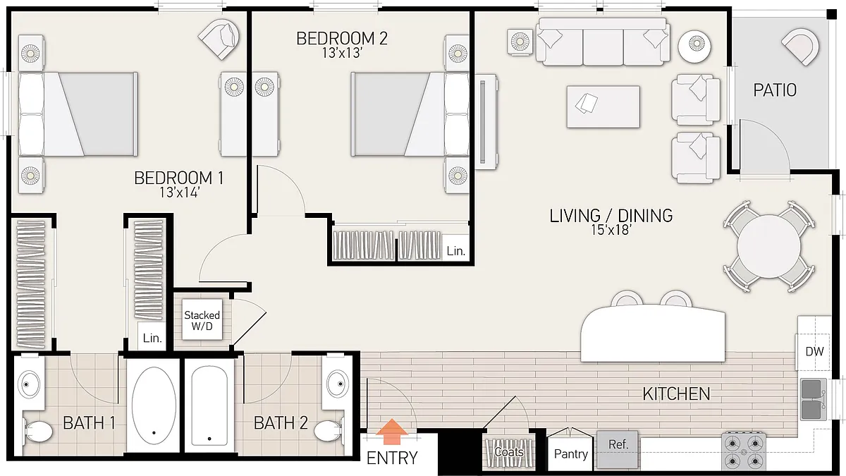 Floor plan Plan 25
