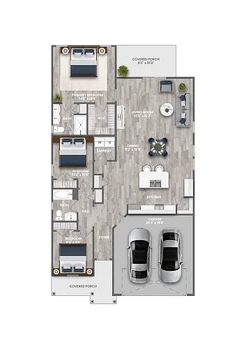 Floor plan The Saltbrush