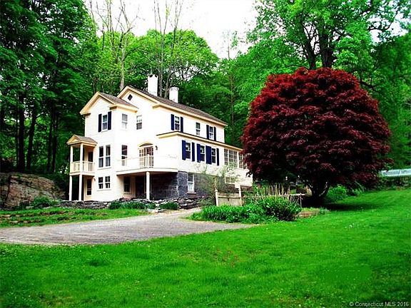 The home sits on .60 acres....