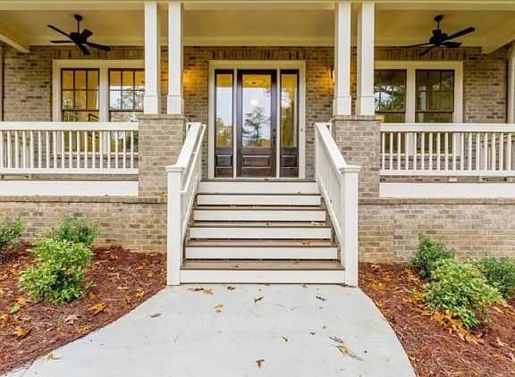 Covered front porch