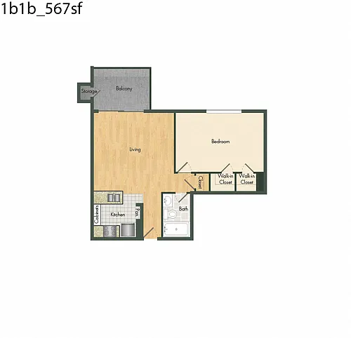 Floor plan A2 Affordable