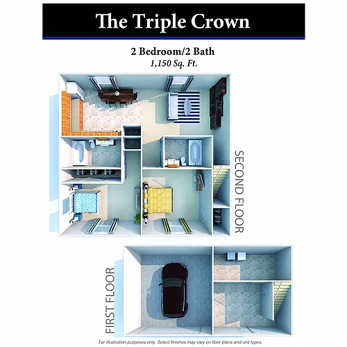 Floor plan The Triple Crown