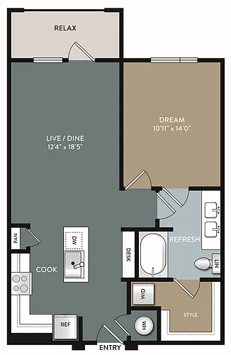 Floor plan Charlotte - A3