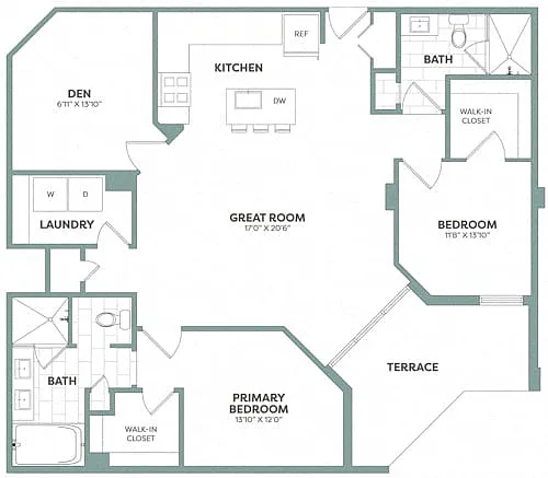 Floor plan Pinnacle