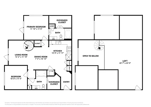Floor plan Senator Loft