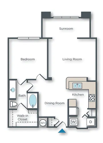 Floor plan Bougainvillea B