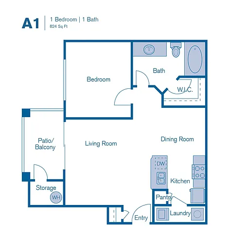 Floor plan A1