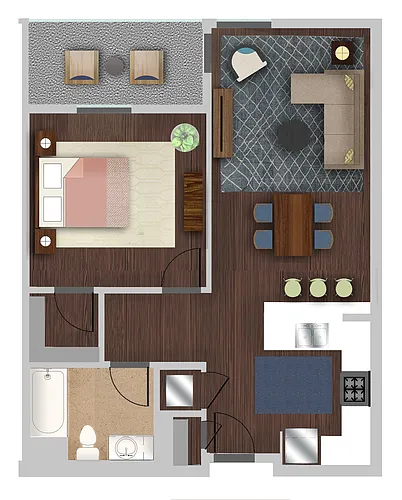 Floor plan A6