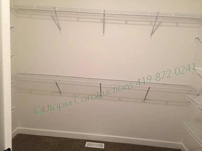 Walk-in Master closet