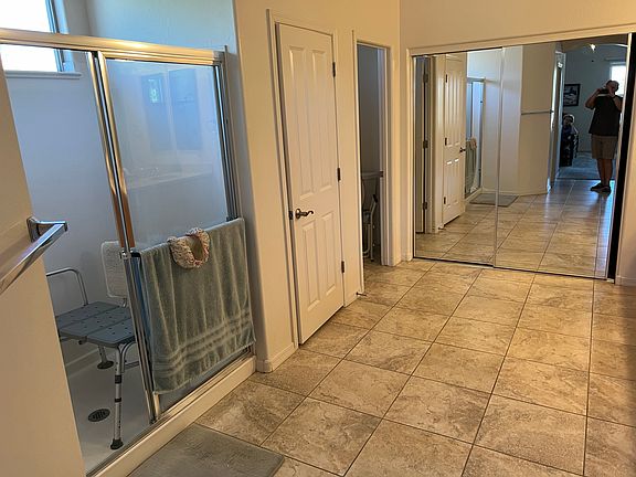 Part of master bathroom