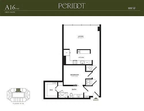 Floor plan A16