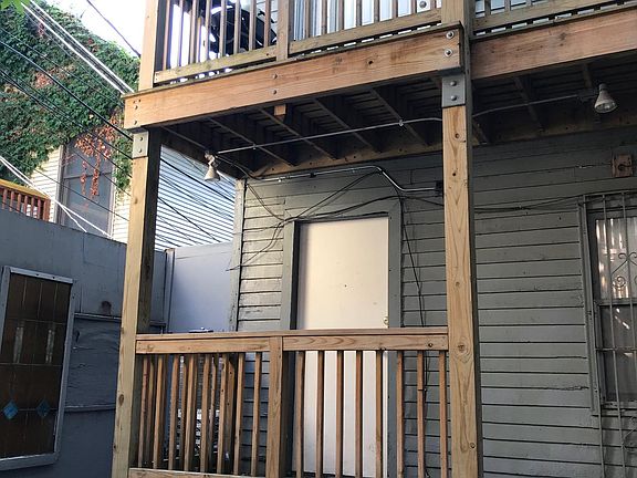 View of the front porch.