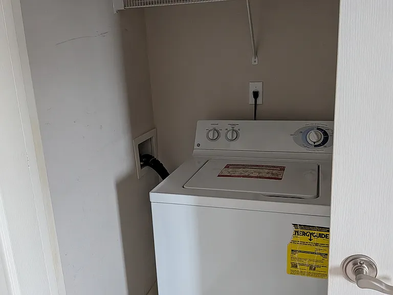 laundry off of kitchen
