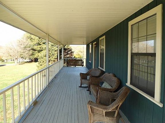 Part of wrap around porch