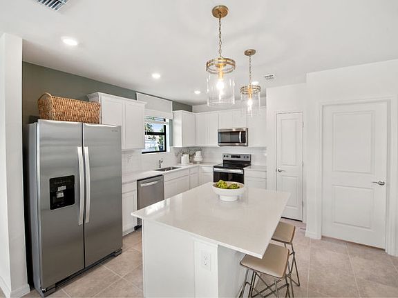Kitchen with pantry space