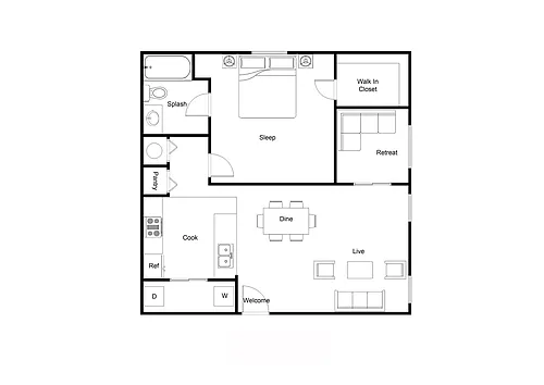 Floor plan A1