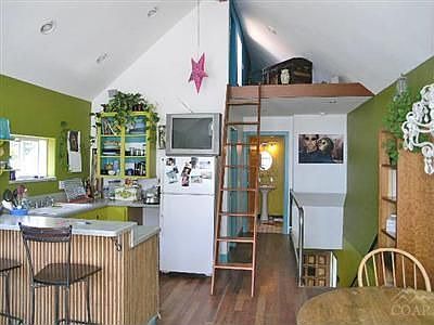 "Kitchenette" type space in studio