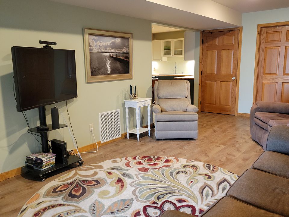 Living area facing inside toward kitchen