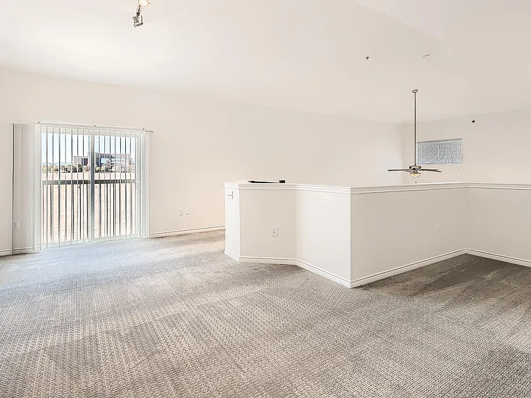 A Typical Living Room at Fox Run Lofts