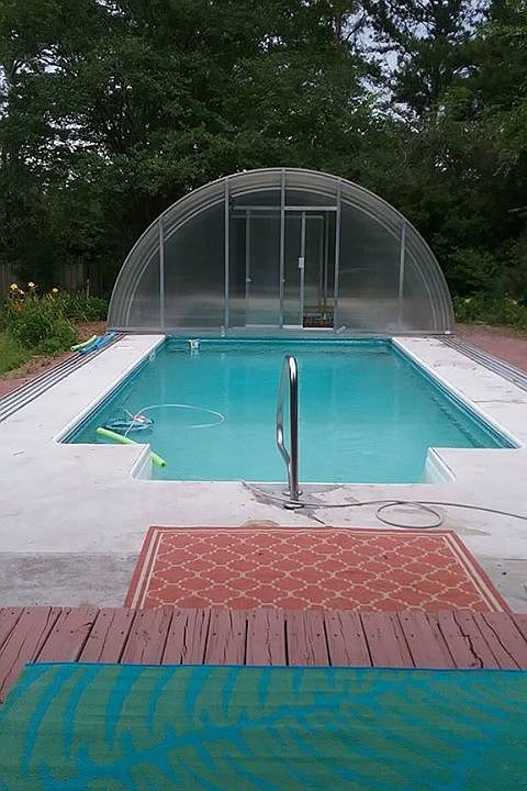 Saltwater in-ground pool