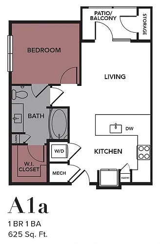 Floor plan A1a