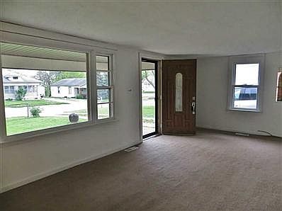 Living Room. View of the New Front Door