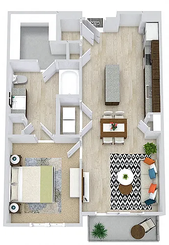 Floor plan Amistad