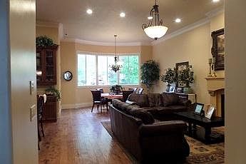 Family Room and dining area