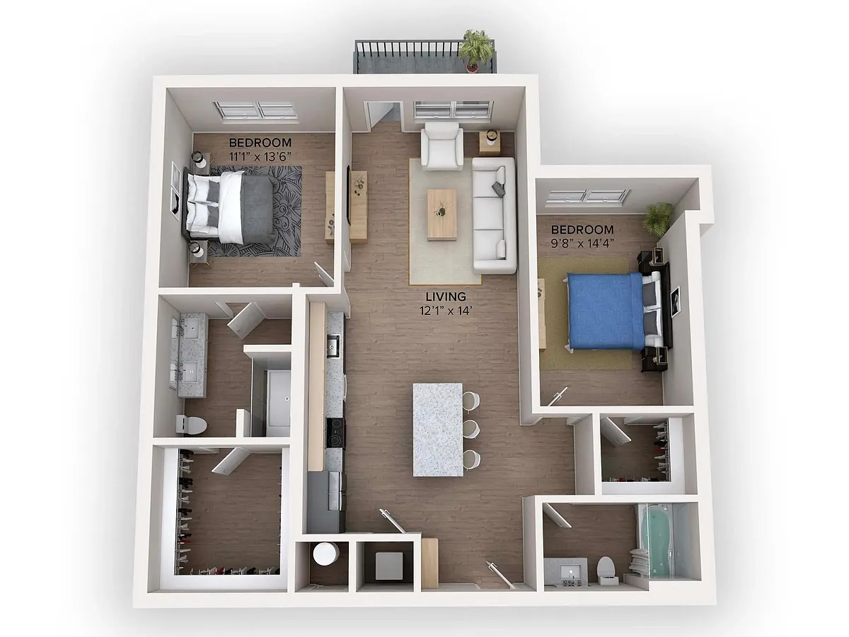 Floor plan B02