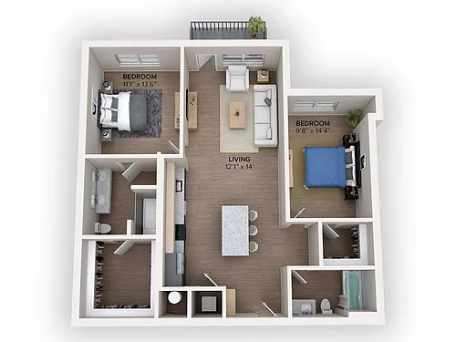 Floor plan B02