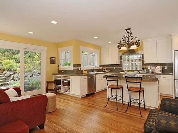 Kitchen & family room