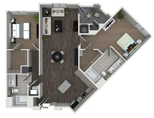 Floor plan B8