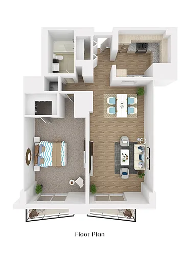 Floor plan Tier 5