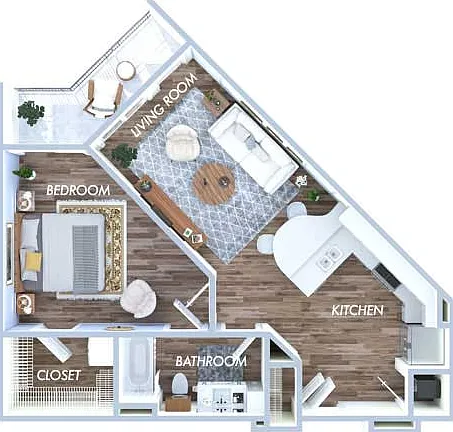 1 bedroom | 1 bath 1 bedroom | 1 bath