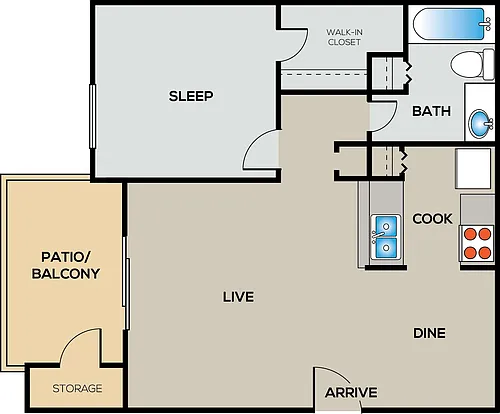 Floor plan A2