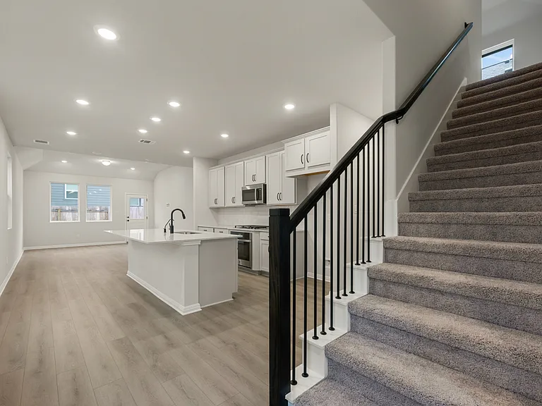 View of kitchen