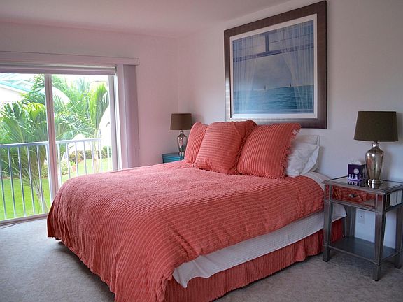 Bedroom with king sized bed