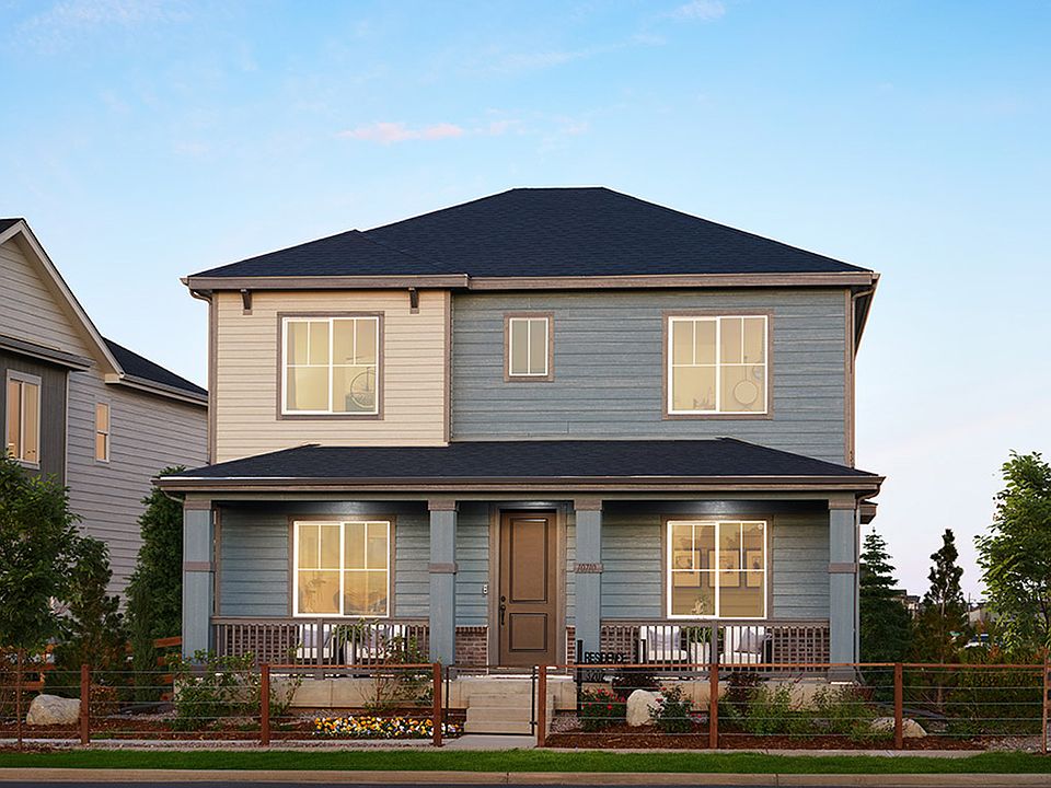 Plan3202 Model Home Modern Prairie Style Exterior
