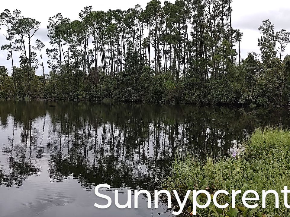 Lake front back yard