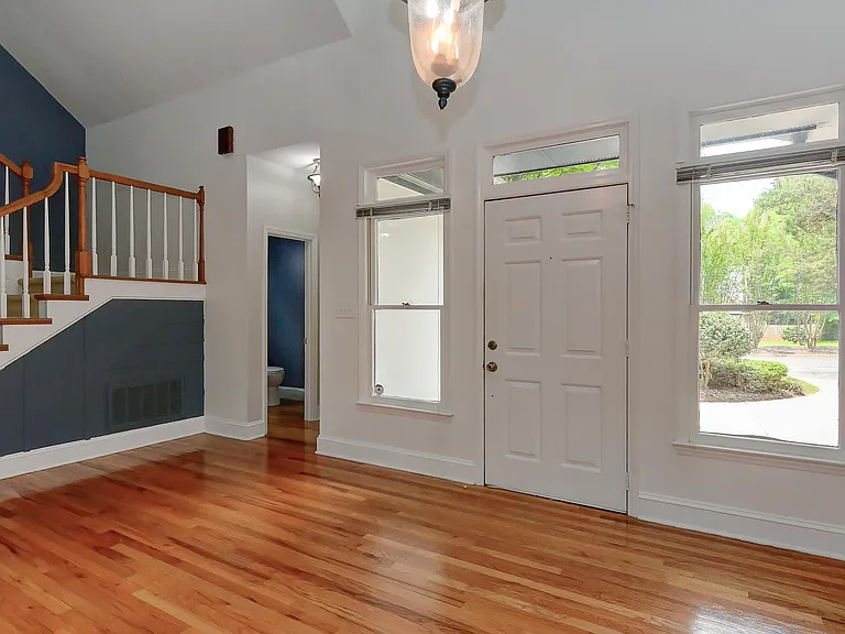 foyer and half bath