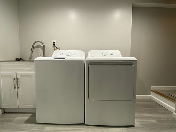 In unit laundry room