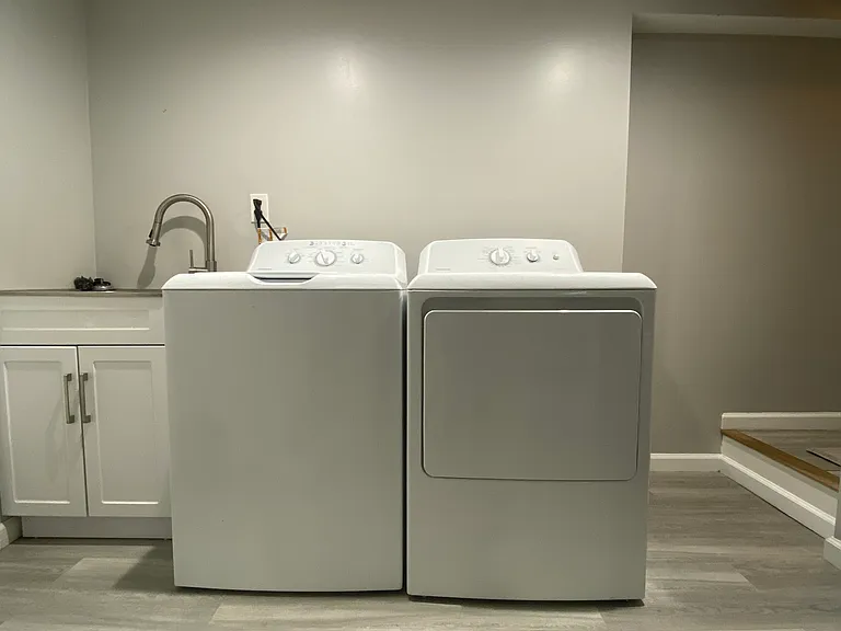 In unit laundry room