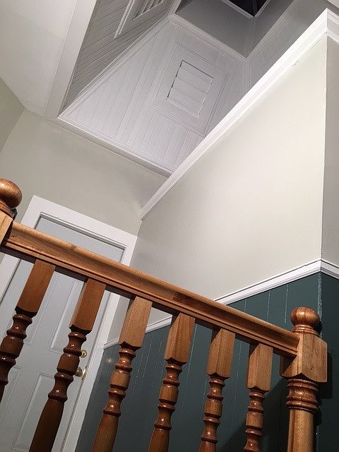 Entrance door & skylight