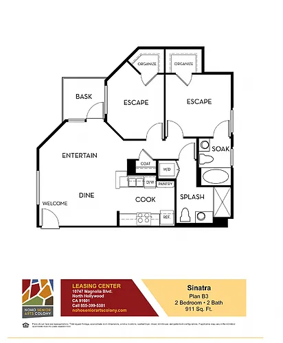 Floor plan Sinatra