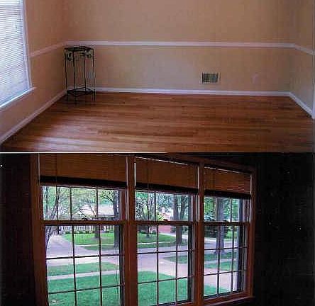Top-Dining room. Bottom- View