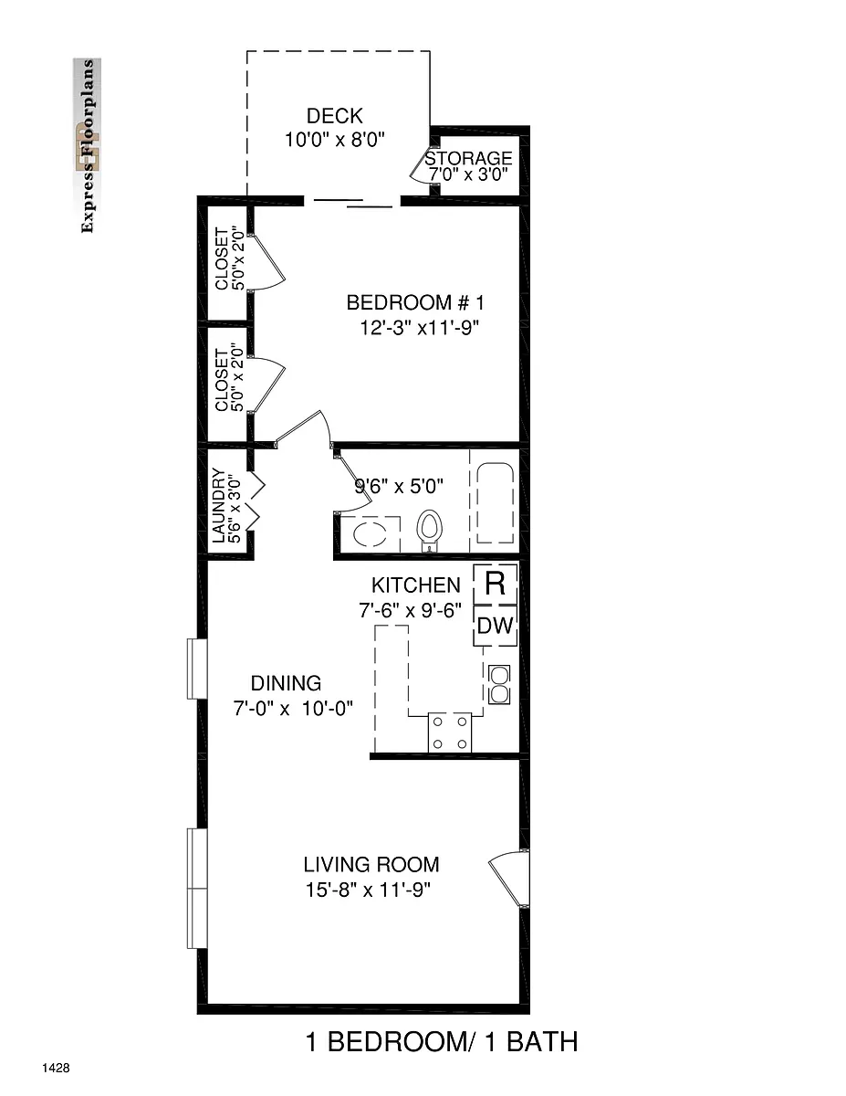 Floor plan Oak