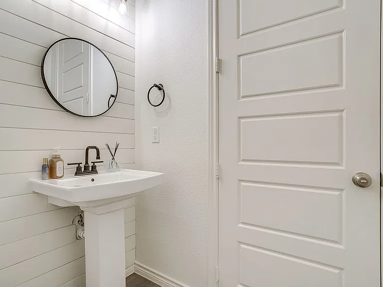 Powder bathroom