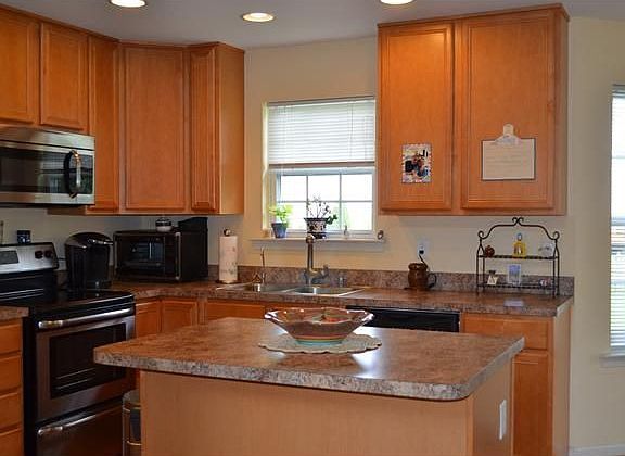 Open Kitchen with all new appliances.