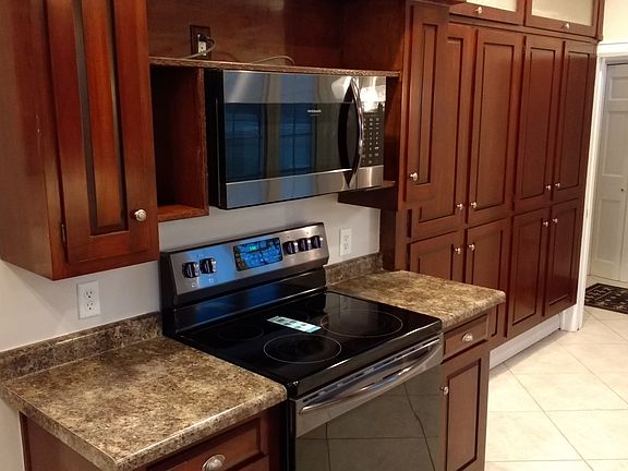 New appliances in kitchen