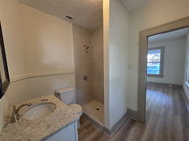 bathroom (new tile shower)